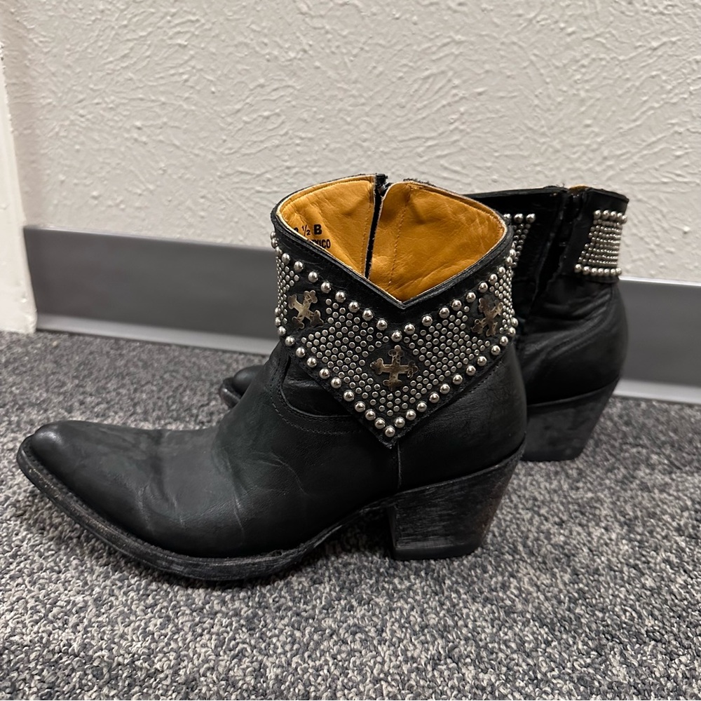 OLD GRINGO CLOVIS BOOT BLACK - SIZE 8.5